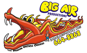 Big Air Dragon Obstacle Course